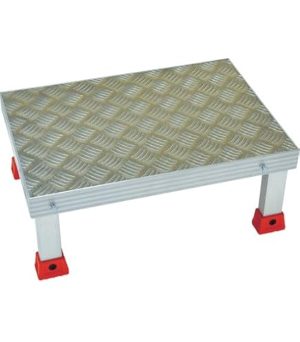 Amazon | トラスコ中山(TRUSCO) 作業用踏台 アルミ製・高強度タイプ 4